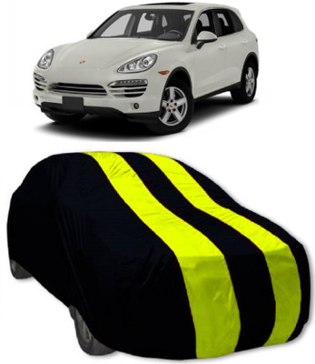 MoTRoX Car Cover For Porsche Cayenne (Without Mirror Pockets)(Red, Yellow)