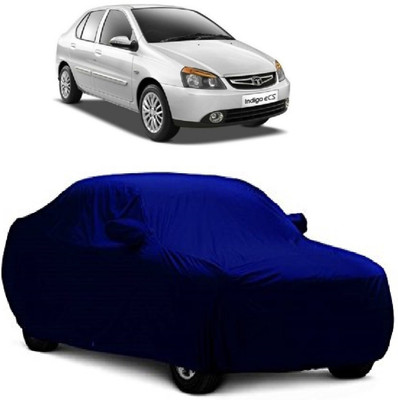 MoTRoX Car Cover For Tata Indigo eCS (With Mirror Pockets)(Blue)