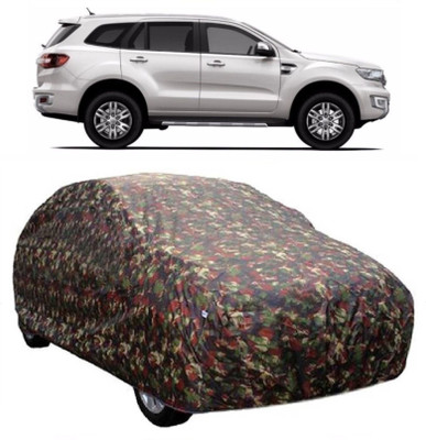 MoTRoX Car Cover For Ford Endeavour (Without Mirror Pockets)(Multicolor)