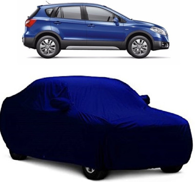 MoTRoX Car Cover For Maruti Suzuki S-Cross (With Mirror Pockets)(Blue)