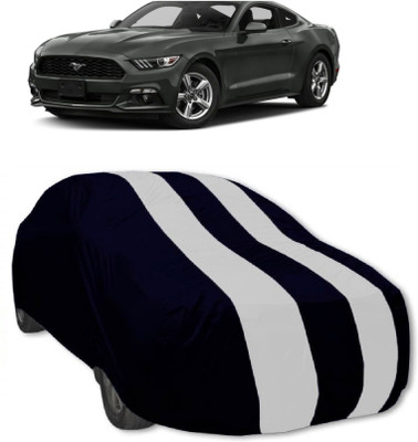 MoTRoX Car Cover For Ford Mustang (Without Mirror Pockets)(Red, White)