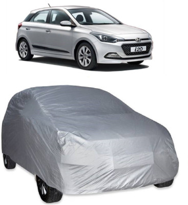 MoTRoX Car Cover For Hyundai Elite i20 (Without Mirror Pockets)(Silver)