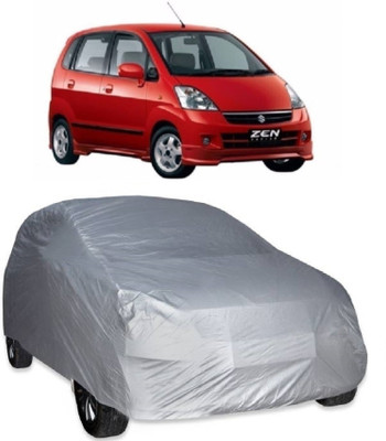 MoTRoX Car Cover For Maruti Suzuki Zen Estilo (Without Mirror Pockets)(Silver)
