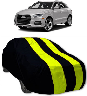 MoTRoX Car Cover For Audi Q3 (Without Mirror Pockets)(Red, Yellow)