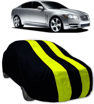 MoTRoX Car Cover For Jaguar XF (Without Mirror Pockets)(Red, Yellow)