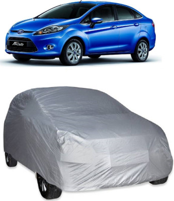 MoTRoX Car Cover For Ford Fiesta Classic (Without Mirror Pockets)(Silver)