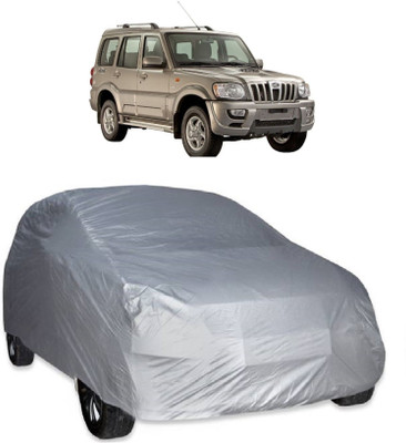 MoTRoX Car Cover For Mahindra XUV 500 (Without Mirror Pockets)(Silver)
