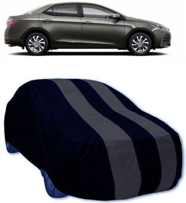 MoTRoX Car Cover For Toyota Corolla Altis (Without Mirror Pockets)(Grey, Blue)