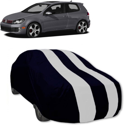 MoTRoX Car Cover For Volkswagen GTI (Without Mirror Pockets)(Red, White)