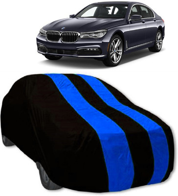 MoTRoX Car Cover For BMW 720D (Without Mirror Pockets)(Red, Blue)