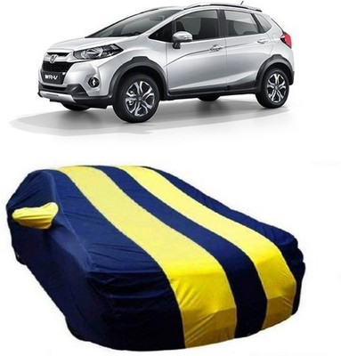 VIRMANG Car Cover For Honda WR-V (With Mirror Pockets)(Yellow)