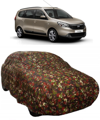 MoTRoX Car Cover For Renault Lodgy (With Mirror Pockets)(Multicolor)