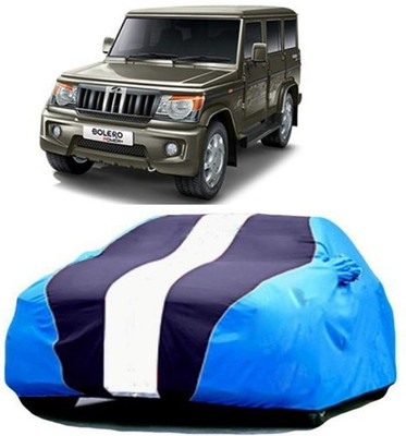 AASDEE Car Cover For Mahindra Bolero (With Mirror Pockets)(Blue)