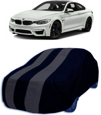 MoTRoX Car Cover For BMW M4 (Without Mirror Pockets)(Grey, Blue)