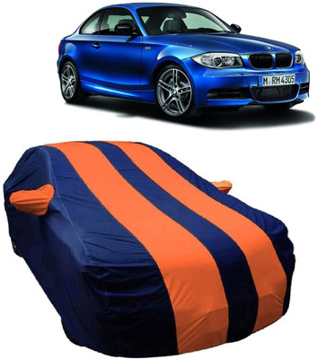 MoTRoX Car Cover For BMW 1 Series (With Mirror Pockets)(Blue, Orange)