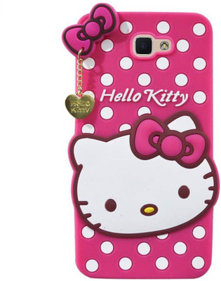 COVERBLACK Back Cover for Samsung Galaxy J7 Prime 2 G611FF Hello Kitty(Pink, Dual Protection, Pack of: 1)