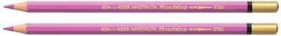 KOHINOOR Mondeluz Artist's Water Soluble Coloured Pencils Hexagonal Shaped Color Pencils(Set of 2, Red Violet)