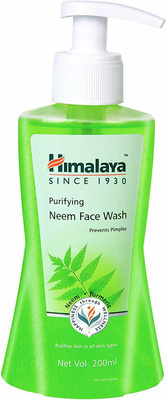 HIMALAYA Neem  200 ml (Pack of 2) Face Wash(400 ml)