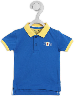 gini-jony-boys-solid-pure-cotton-t-shirtblue-pack-of-1