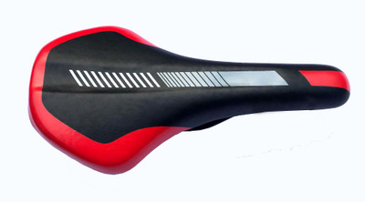 Schrodinger SCHRO70093 Road Mountain Cycle Saddle Seat Black Red Saddle(Black, Red)
