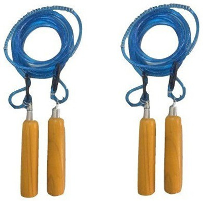 le buckle Skipping Rope Freestyle Skipping Rope(Blue, Length: 617 cm)