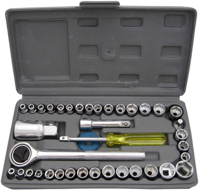 VISHWA 421_ToolKit 40Pc Socket Set(Pack of 40)
