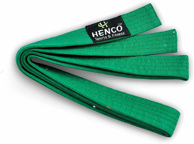 HENCO Turbo Judo/Karate/taekwando Martial Arts Belt Abdominal Belt(Green)