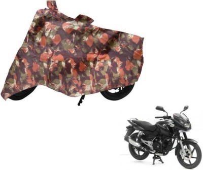 AutoRetail Two Wheeler Cover for Bajaj(Pulsar 135 LS DTS-i, Multicolor)