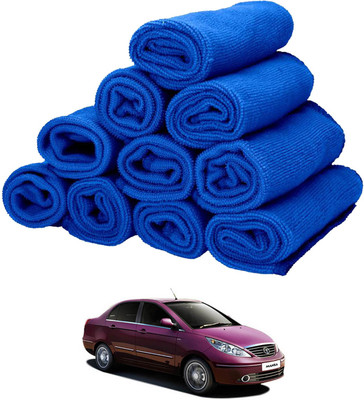 aksmit Microfiber Vehicle Washing  Cloth(Pack Of 10)