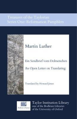 Ein Sendbrief vom Dolmetschen - An Open Letter on Translating(English, Paperback, Luther Martin)
