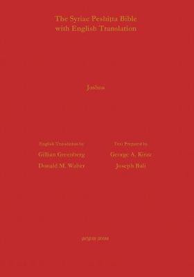 Joshua According to the Syriac Peshitta Version with English Translation(English, Hardcover, Greenberg Gillian)