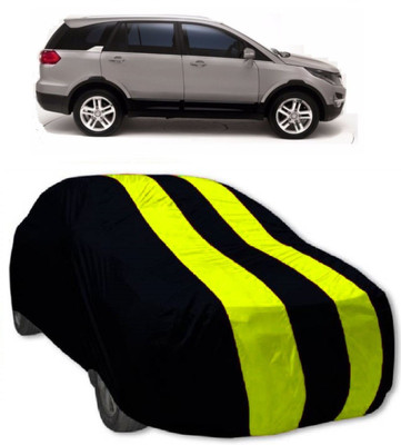 MoTRoX Car Cover For Tata Hexa (Without Mirror Pockets)(Red, Yellow)