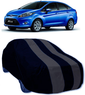 MoTRoX Car Cover For Ford Fiesta Classic (Without Mirror Pockets)(Grey, Blue)