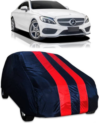 MoTRoX Car Cover For Mercedes Benz C200 (Without Mirror Pockets)(Red, Blue)