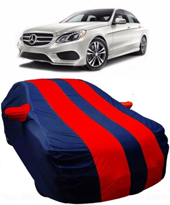 MoTRoX Car Cover For Mercedes Benz E280 Cdi (With Mirror Pockets)(Blue, Red)