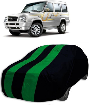 MoTRoX Car Cover For Tata Sumo Victa (Without Mirror Pockets)(Green, Blue)
