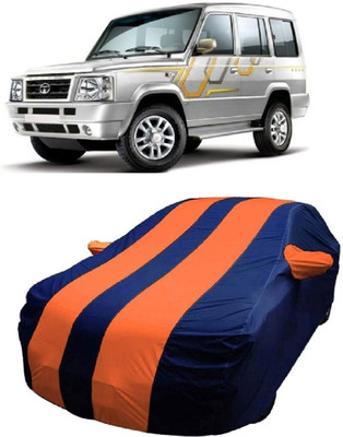 MoTRoX Car Cover For Tata Sumo Victa (With Mirror Pockets)(Blue, Orange)