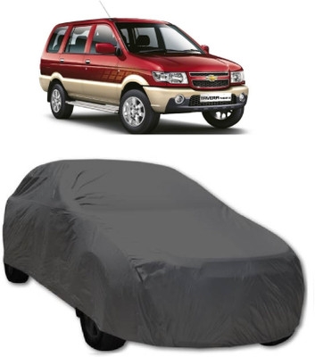 MoTRoX Car Cover For Chevrolet Tavera (Without Mirror Pockets)(Multicolor)