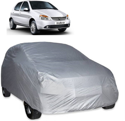 MoTRoX Car Cover For Tata Indica V2 (Without Mirror Pockets)(Silver)