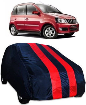 MoTRoX Car Cover For Mahindra Quanto (Without Mirror Pockets)(Red, Blue)