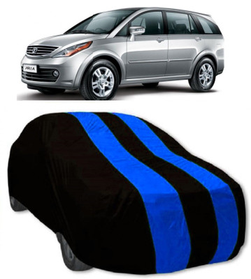 MoTRoX Car Cover For Tata Aria (Without Mirror Pockets)(Red, Blue)