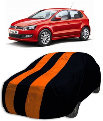 MoTRoX Car Cover For Volkswagen Polo GT (Without Mirror Pockets)(Orange, Blue)