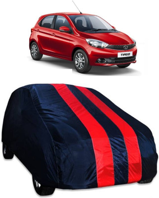 MoTRoX Car Cover For Tata Tiago (Without Mirror Pockets)(Red, Blue)