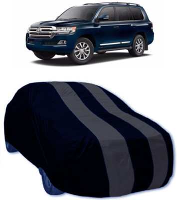 MoTRoX Car Cover For Toyota Land Cruiser (Without Mirror Pockets)(Grey, Blue)