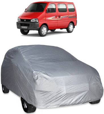 MoTRoX Car Cover For Maruti Suzuki Eeco (Without Mirror Pockets)(Silver)