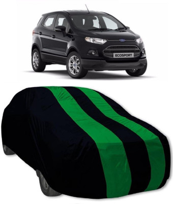 MoTRoX Car Cover For Ford Ecosport (Without Mirror Pockets)(Green, Blue)