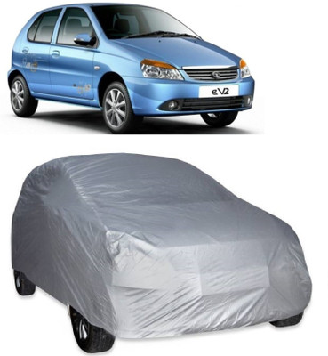 MoTRoX Car Cover For Tata Indica eV2 (Without Mirror Pockets)(Silver)