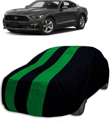 MoTRoX Car Cover For Ford Mustang (Without Mirror Pockets)(Green, Blue)