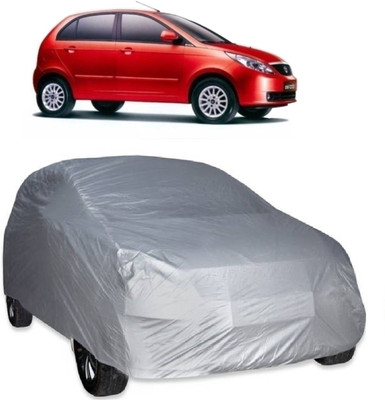 MoTRoX Car Cover For Tata Indica Vista (Without Mirror Pockets)(Silver)