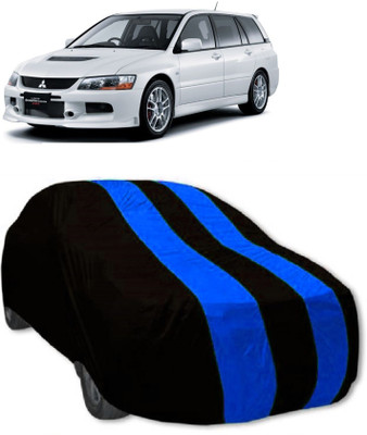 MoTRoX Car Cover For Mitsubishi Lancer Evolution (Without Mirror Pockets)(Red, Blue)